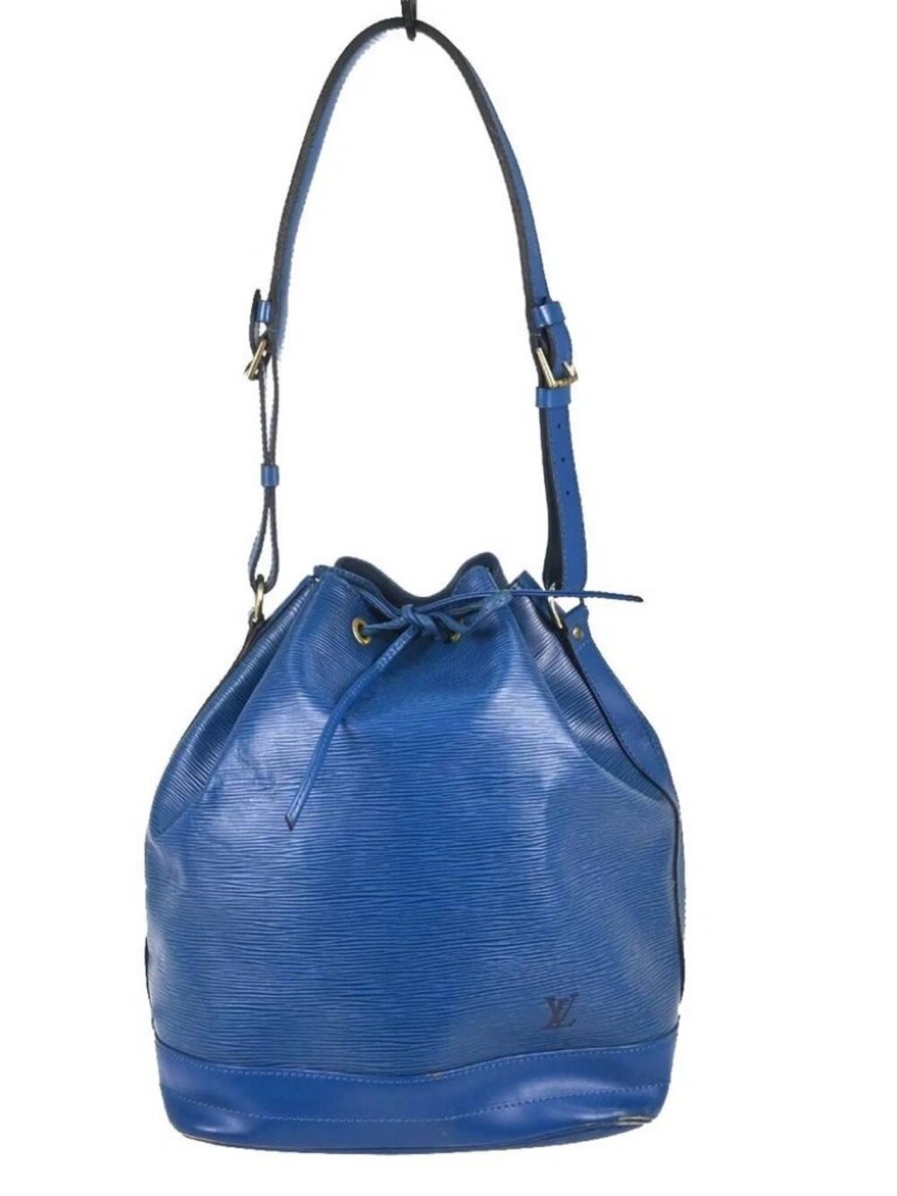 LOUIS VUITTON BLUE EPI NOE SHOULDER BAG